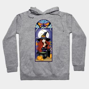 Art Nouveau Witch Hoodie